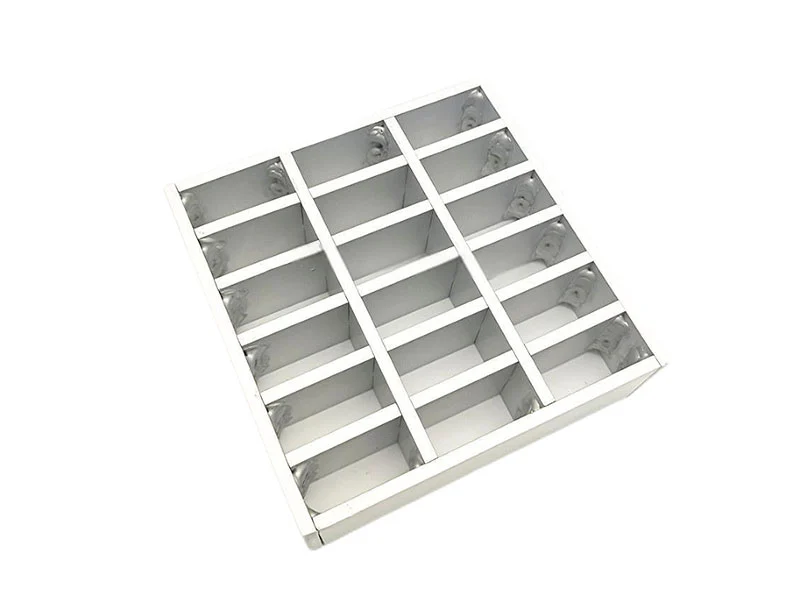 Press-locked Aluminiumgitter