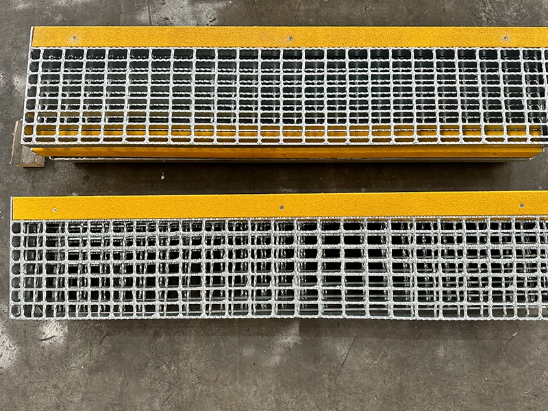 T6-Trittstufe mit FRP-Kante