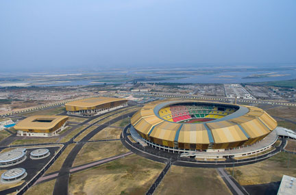 Bauprojekt Stadion Brazzaville